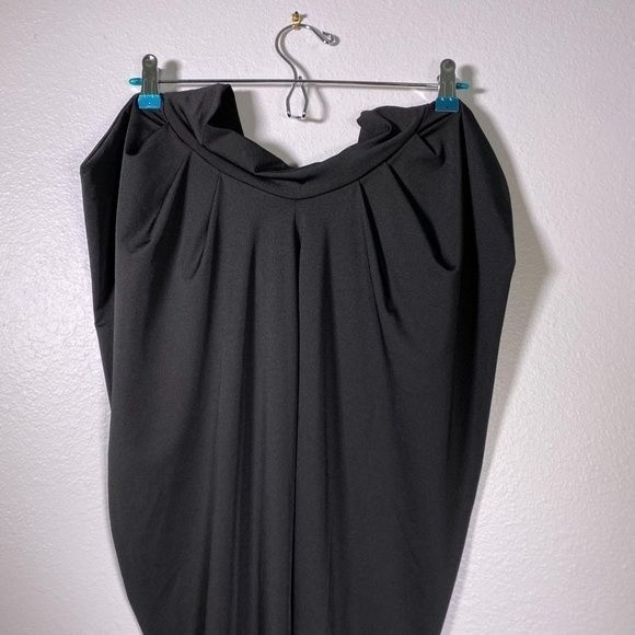 Gia-Mia Black Women's Dance wear Hip Hop Draped Pants Small - Picture 4 of 5